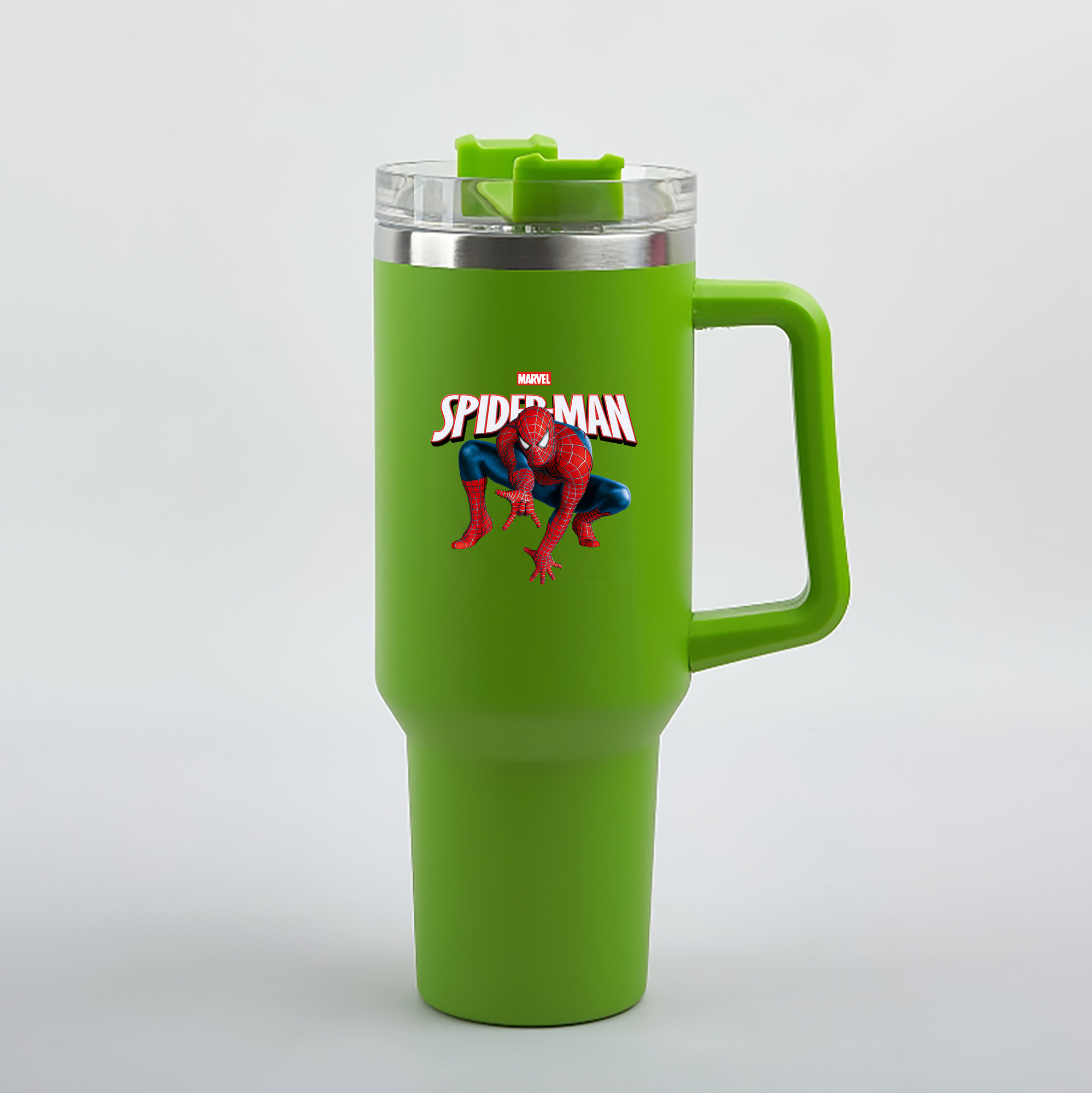 （画像用） Spider Man スパイダーマン 1200mL車用タンブラー（カラープリント）
